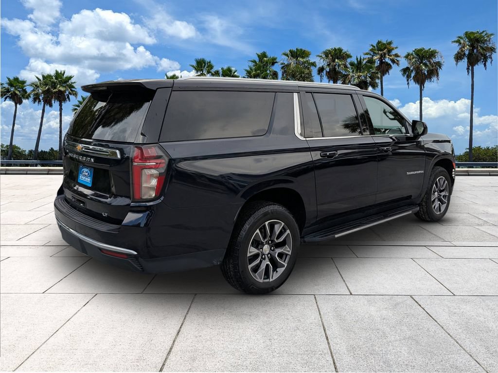 Used 2021 Chevrolet Suburban LT w/ Rear Media and Nav Package RWD image 9