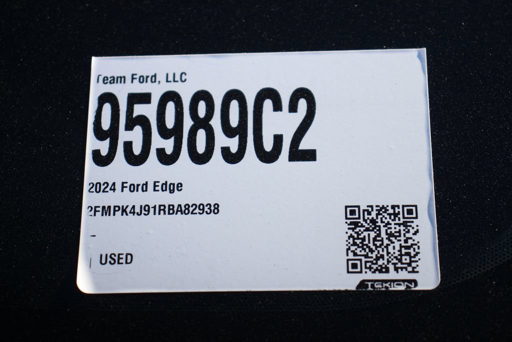 Certified 2024 Ford Edge SEL AWD/4WD image 30