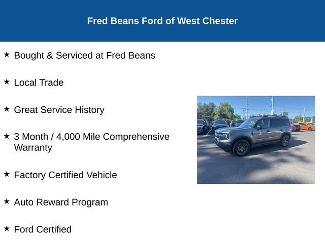 Certified 2023 Ford Bronco Sport Big Bend w/ Convenience Package AWD/4WD image 6