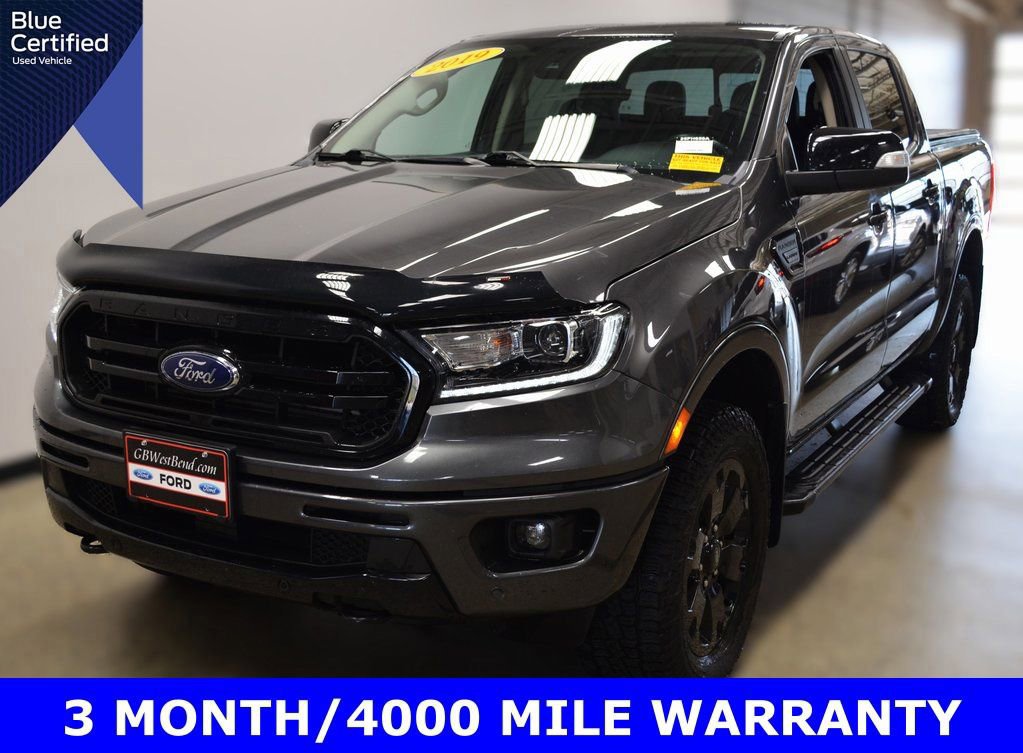 Certified 2019 Ford Ranger Lariat w/ Black Appearance Package image 1