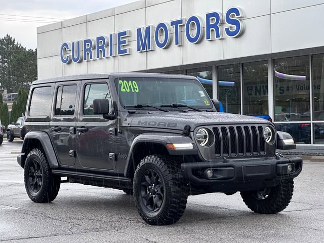 Used 2019 Jeep Wrangler Unlimited Sahara w/ Quick Order Package 24M Moab AWD/4WD image 1