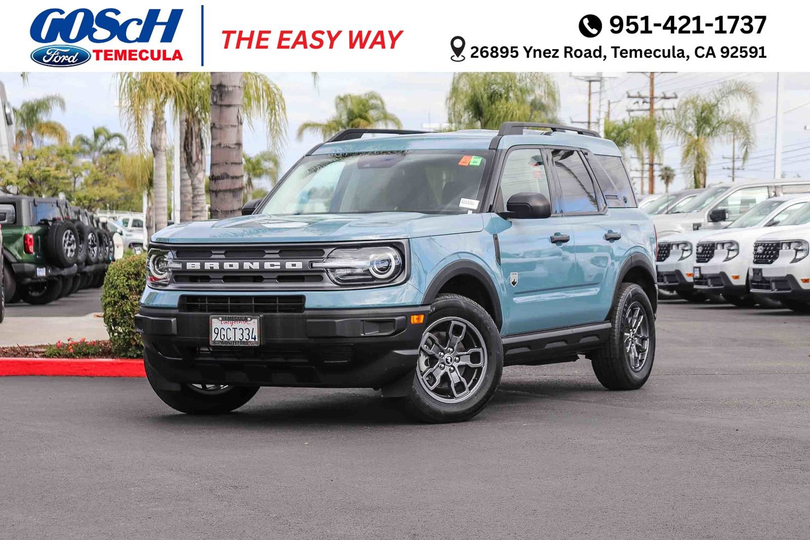 Certified 2023 Ford Bronco Sport Big Bend AWD/4WD image 1