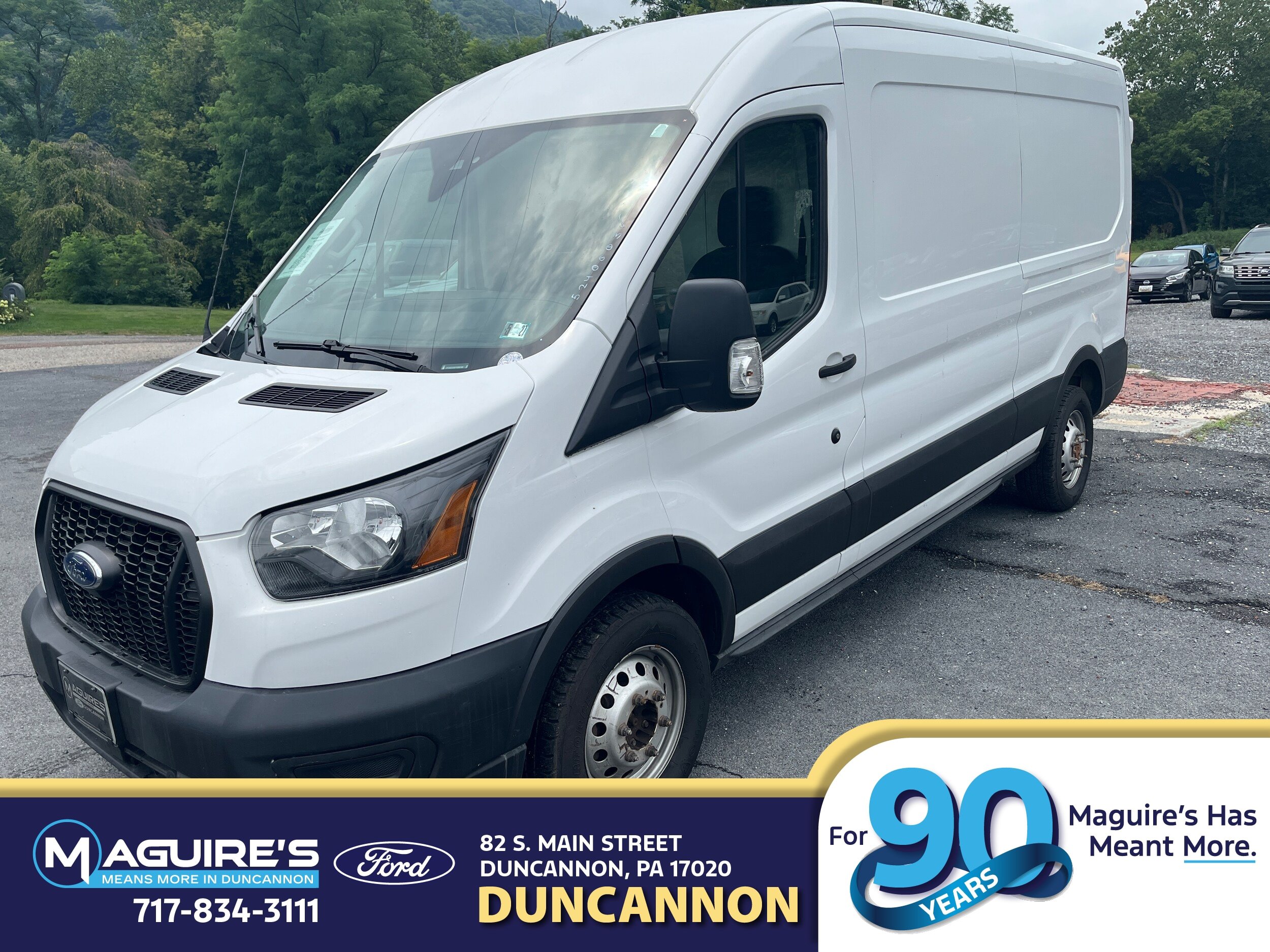Certified 2023 Ford Transit 250 Medium Roof AWD w/ Interior Upgrade Package image 1