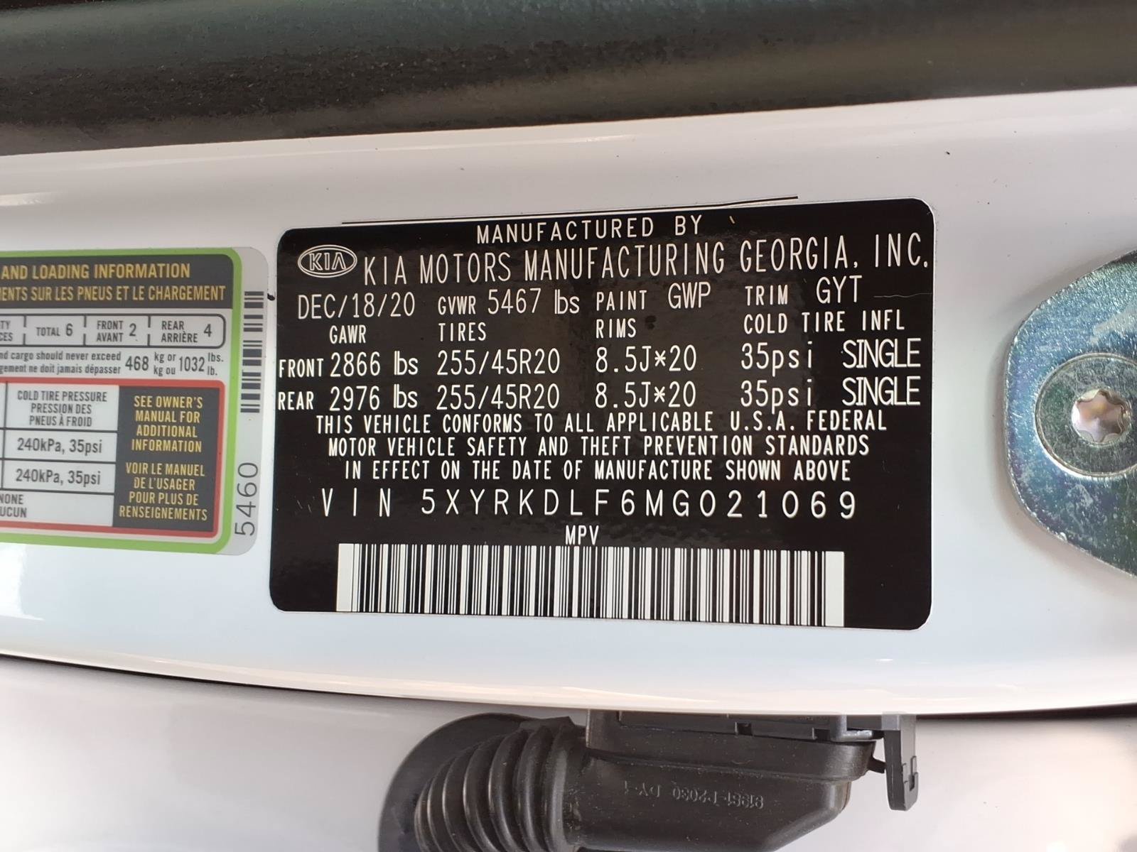 Used 2021 Kia Sorento AWD image 30