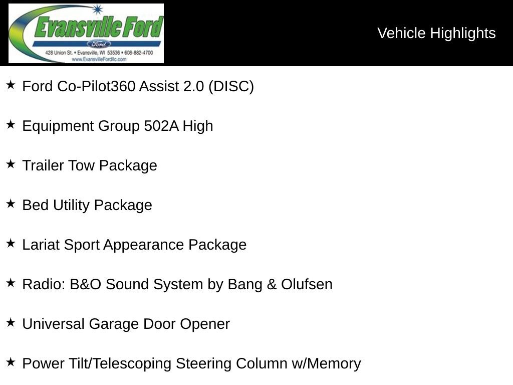 Certified 2022 Ford F150 Lariat w/ Equipment Group 502A High AWD/4WD image 5