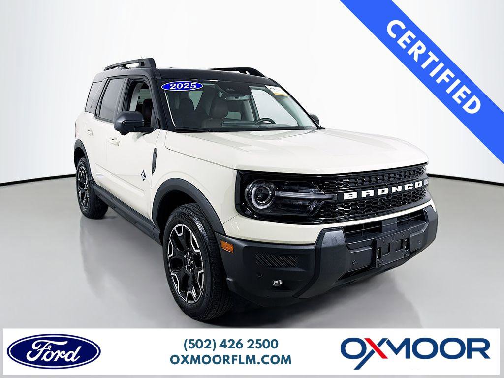 Certified 2025 Ford Bronco Sport Outer Banks w/ Outer Banks Tech Package+