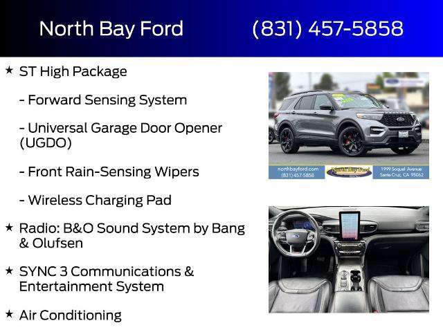 Certified 2021 Ford Explorer ST w/ Equipment Group 401A AWD/4WD image 16