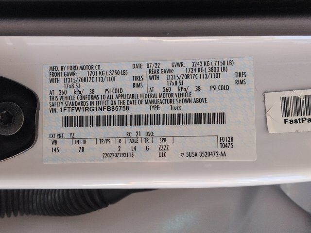 Certified 2022 Ford F150 Raptor AWD/4WD image 36