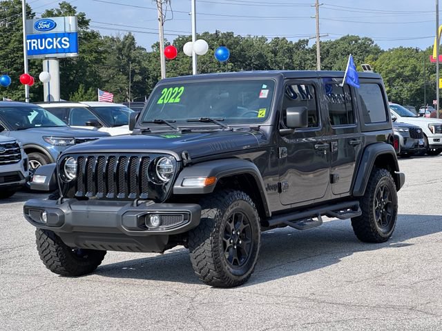Used 2022 Jeep Wrangler Unlimited Sport AWD/4WD image 3