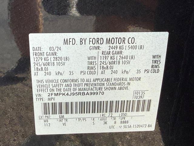 Certified 2024 Ford Edge SEL AWD/4WD image 24