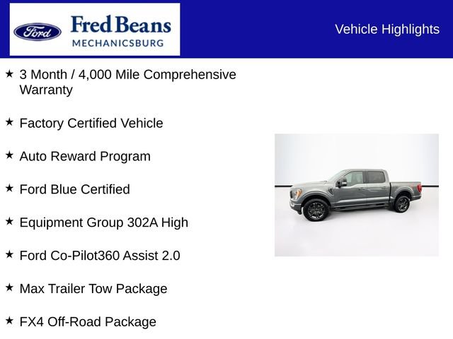 Certified 2021 Ford F150 XLT w/ Equipment Group 302A High AWD/4WD image 7