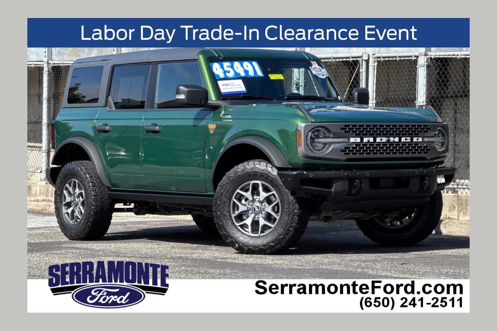 Certified 2024 Ford Bronco Badlands AWD/4WD image 1