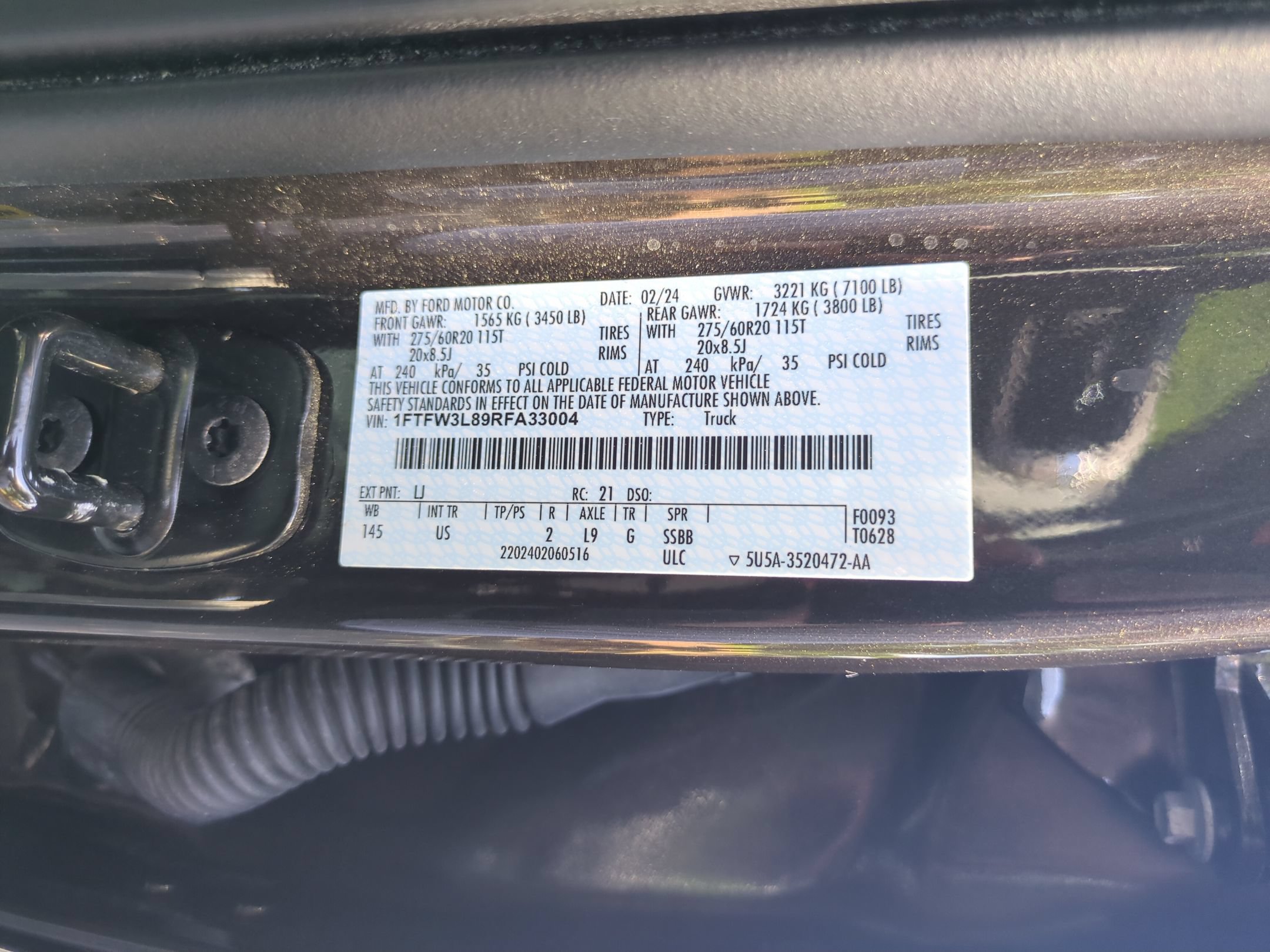 Certified 2024 Ford F150 XLT w/ Equipment Group 302A MID AWD/4WD image 35