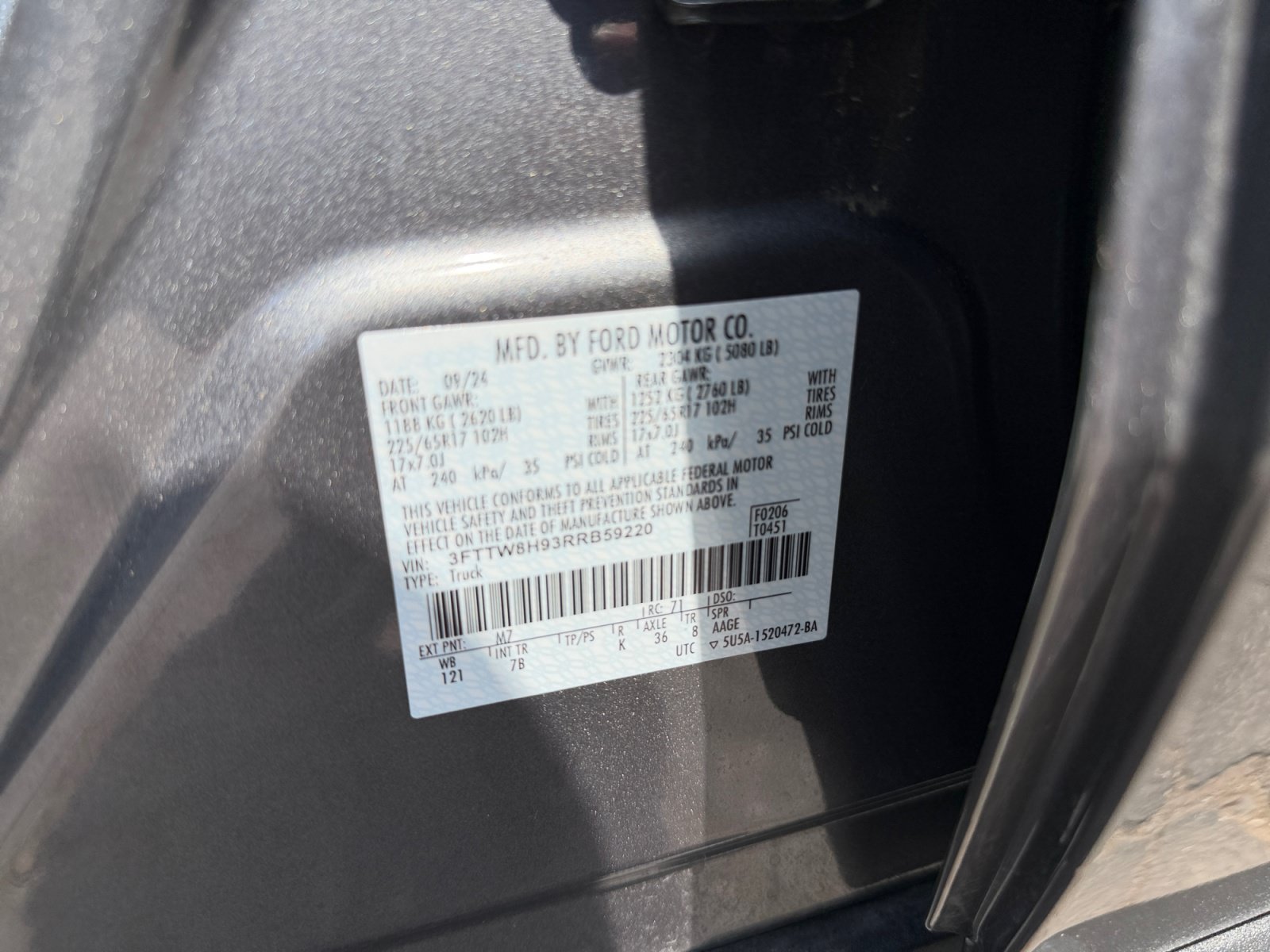 Certified 2024 Ford Maverick XLT FWD image 34