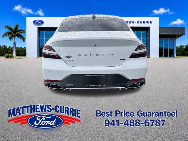 Used 2025 Genesis G70 3.3T Advanced w/ Sport Prestige Package RWD image 8