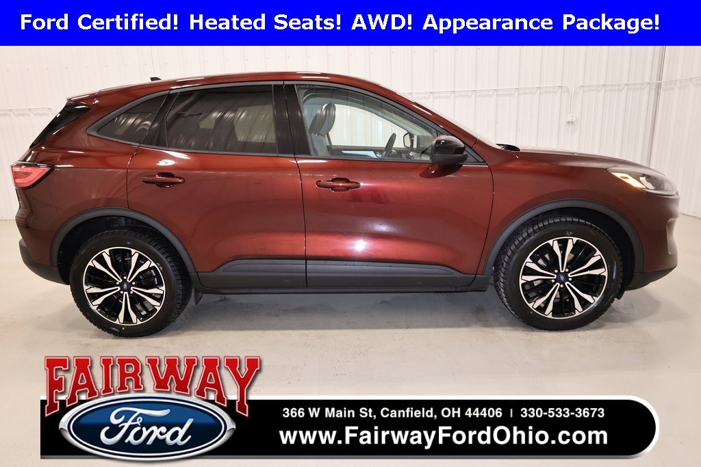 Certified 2021 Ford Escape SE w/ SE Sport Appearance Package image 1