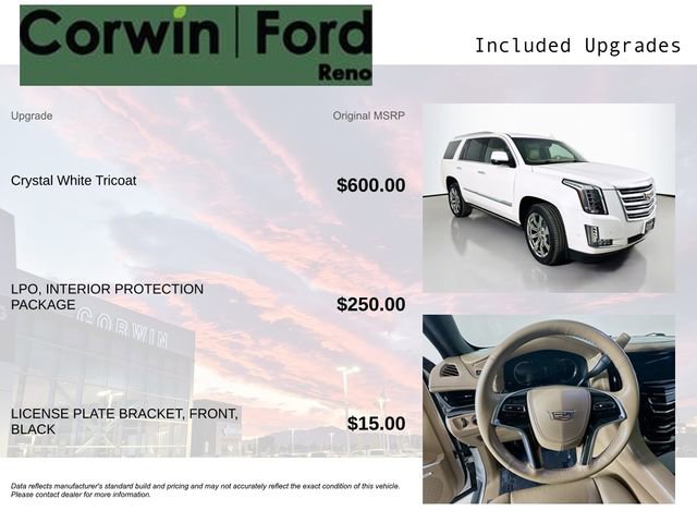 Used 2018 Cadillac Escalade Platinum AWD/4WD image 3