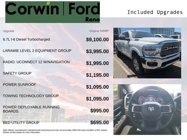 Used 2019 RAM 2500 Laramie AWD/4WD image 3