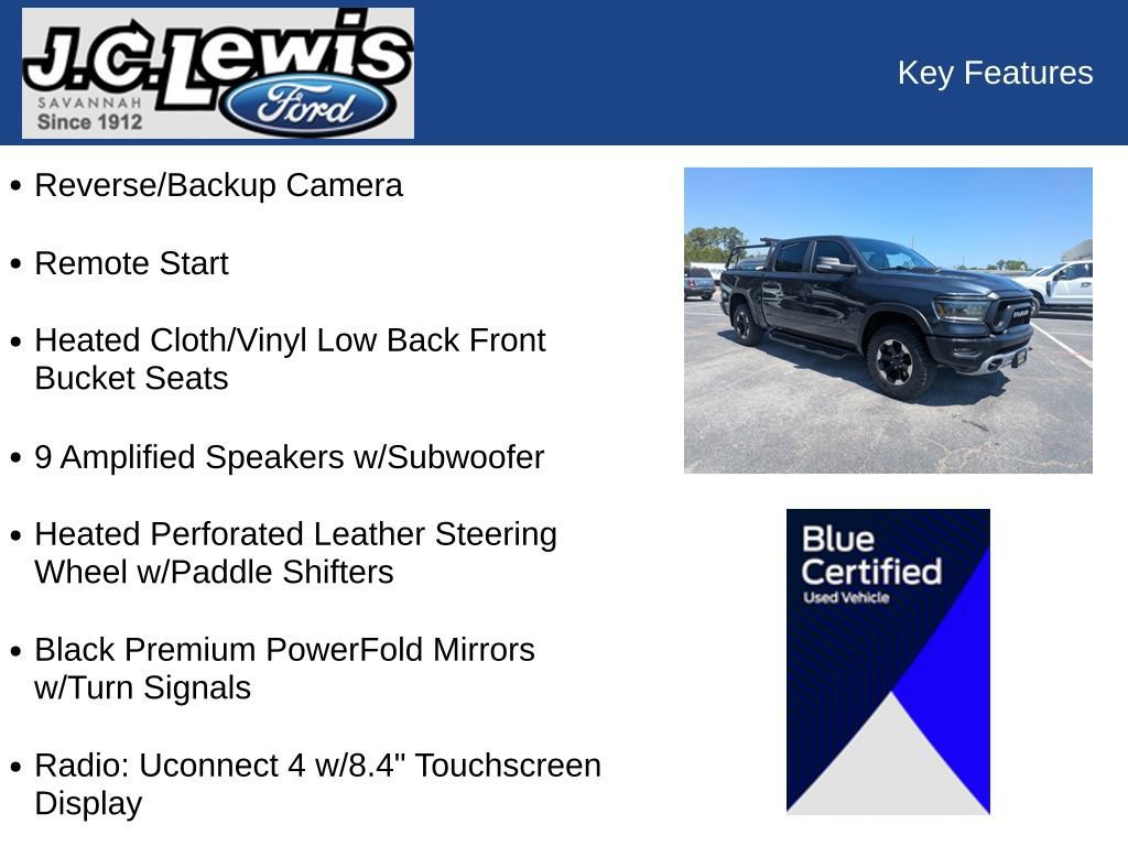 Used 2020 RAM 1500 Rebel w/ Rebel Level 1 Equipment Group AWD/4WD image 34