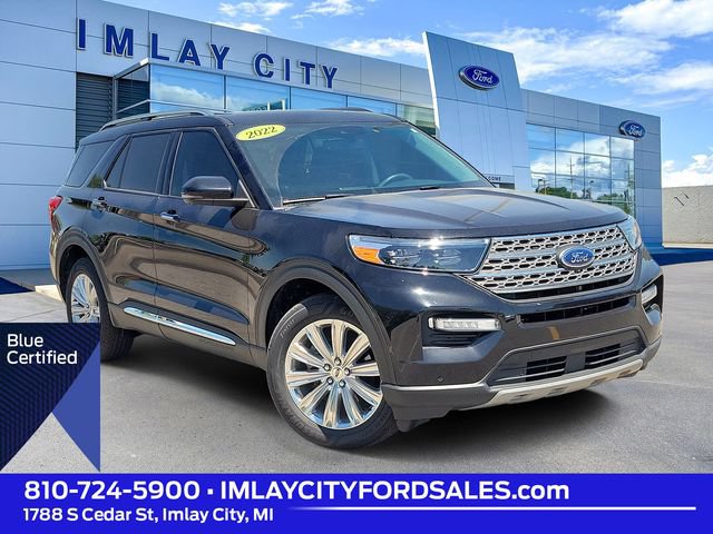 Certified 2022 Ford Explorer Limited w/ Equipment Group 301A