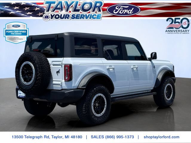 Certified 2023 Ford Bronco Outer Banks w/ Sasquatch Package AWD/4WD image 3