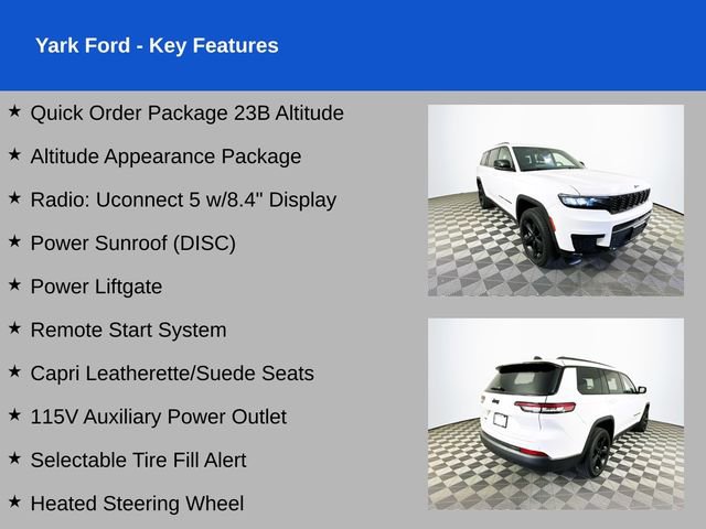Used 2023 Jeep Grand Cherokee L Laredo AWD/4WD video 2