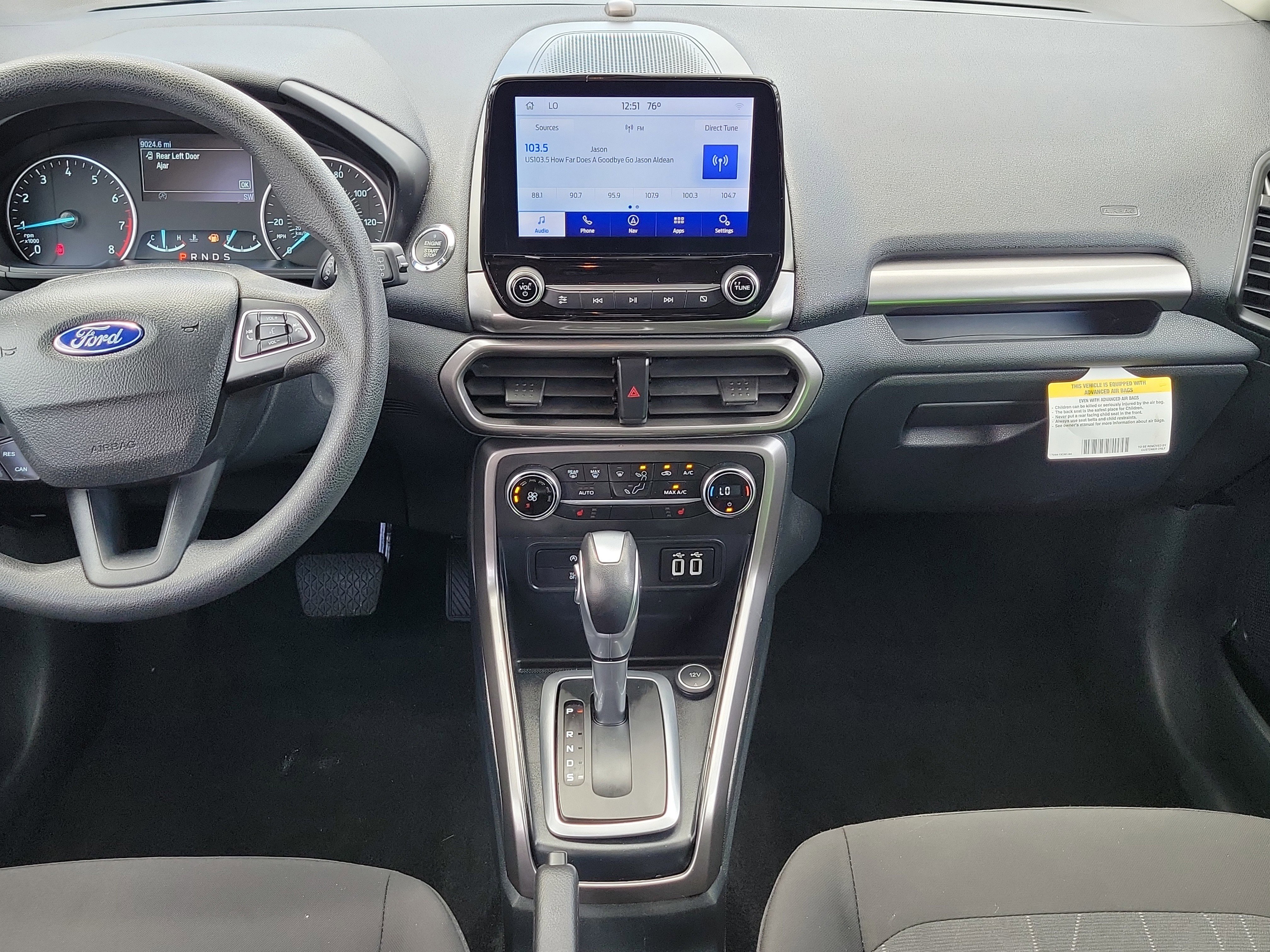 Certified 2021 Ford EcoSport SE w/ SE Convenience Package FWD image 16