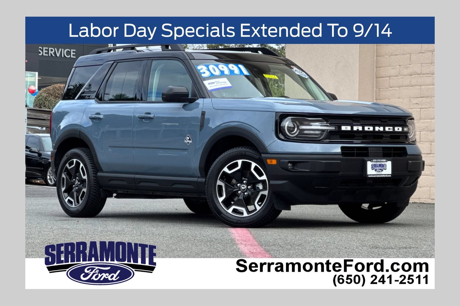 Certified 2024 Ford Bronco Sport Outer Banks w/ Tech Package