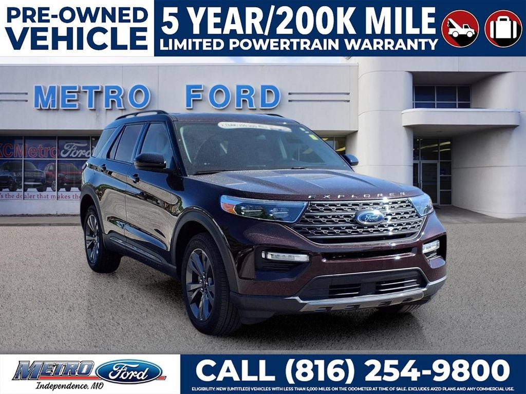 Certified 2023 Ford Explorer XLT w/ Equipment Group 202A
