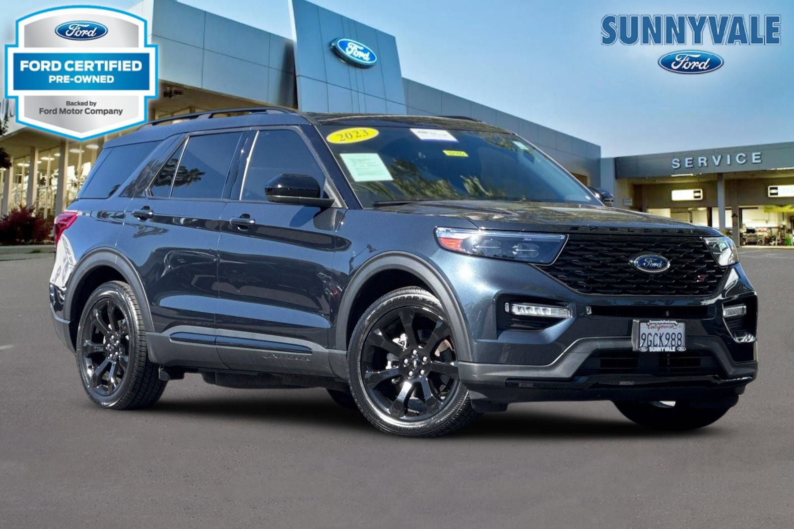Certified 2023 Ford Explorer ST-Line w/ Class IV Trailer Tow Package