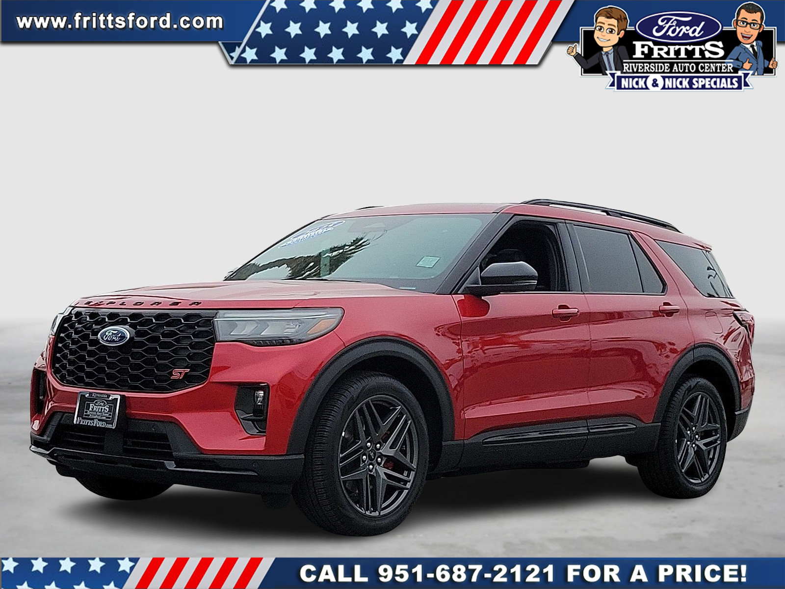 Certified 2025 Ford Explorer ST w/ Sun And Sound Package