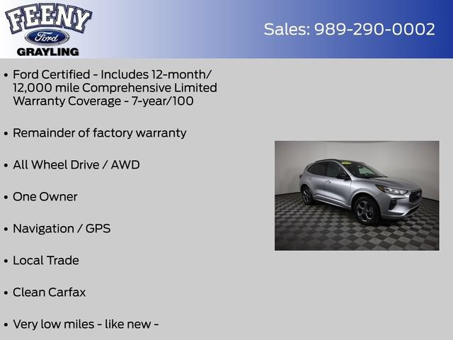 Certified 2024 Ford Escape ST-Line w/ Tech Pack #1 AWD/4WD video 4
