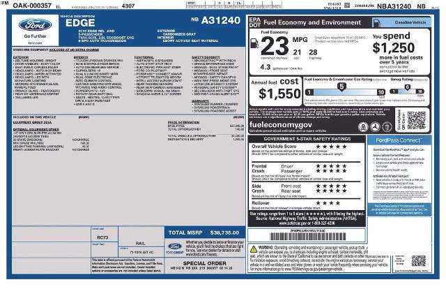Certified 2022 Ford Edge SEL image 6