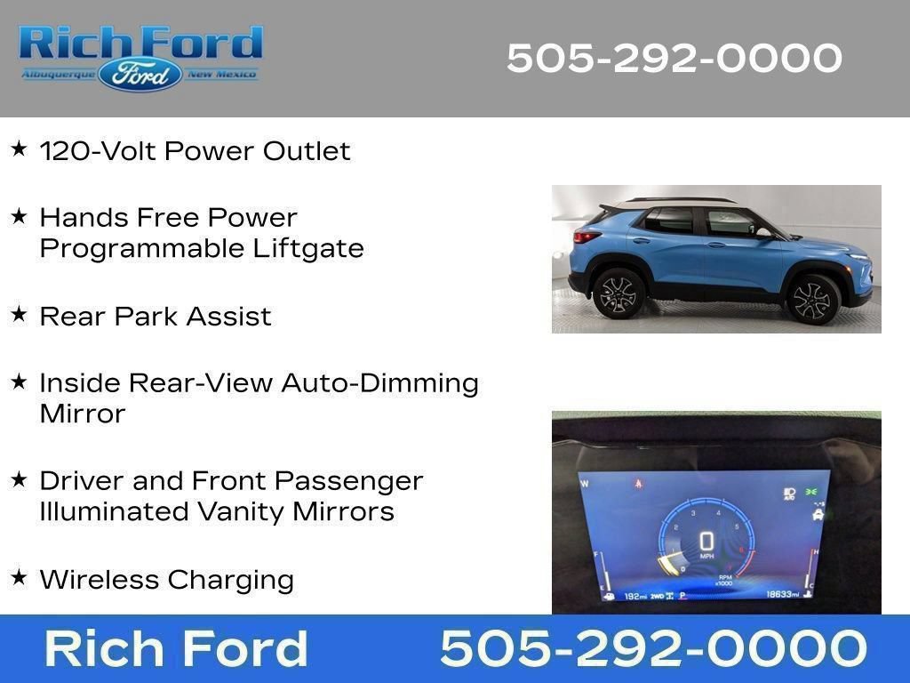 Used 2025 Chevrolet TrailBlazer ACTIV w/ Convenience Package AWD/4WD image 88