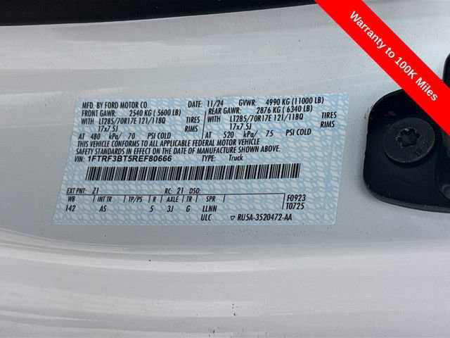 Certified 2024 Ford F350 XL w/ 360-Degree Camera Package image 34