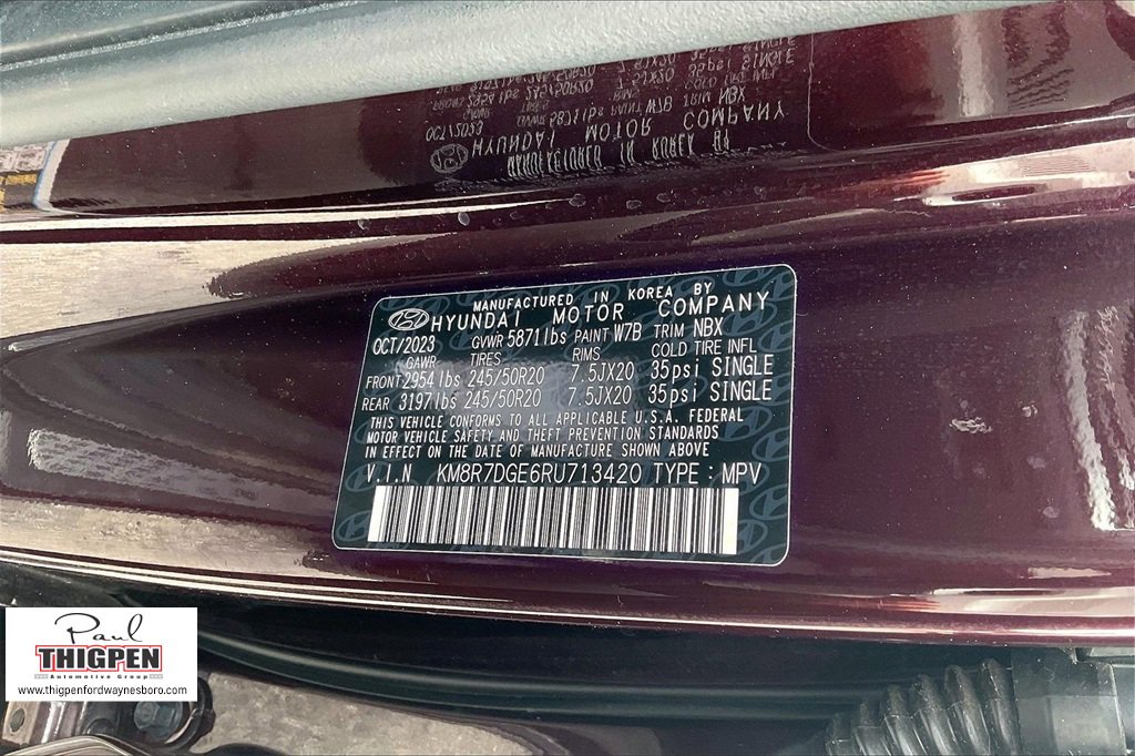 Used 2024 Hyundai Palisade Calligraphy image 33