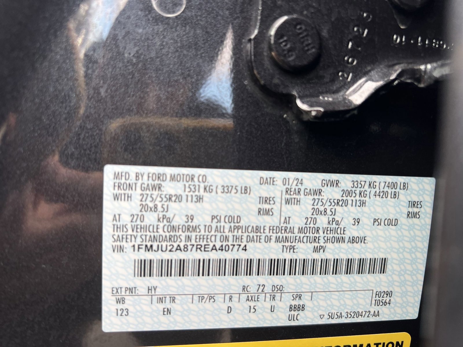 Certified 2024 Ford Expedition Limited image 30