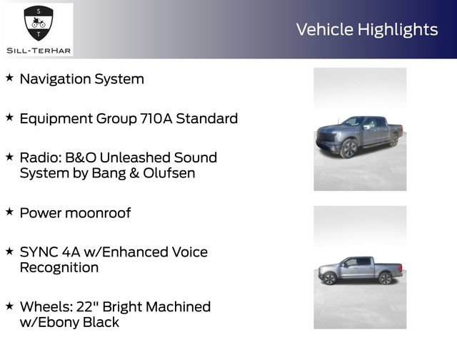 Certified 2023 Ford F150 Lightning Platinum AWD/4WD image 4
