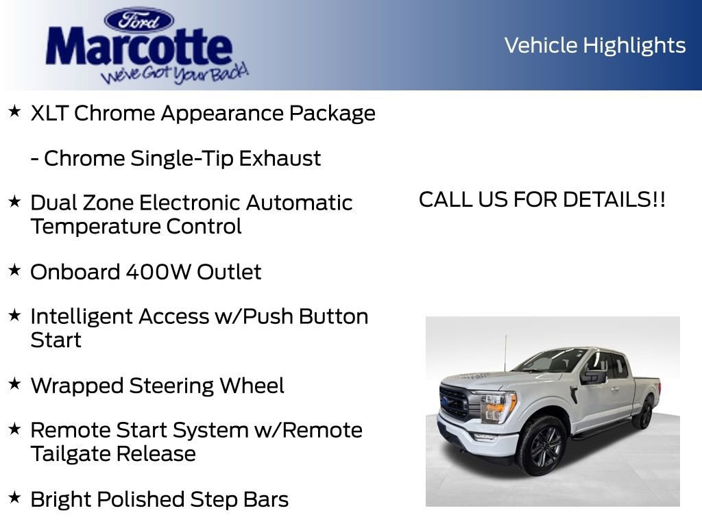 Certified 2023 Ford F150 XLT w/ Equipment Group 302A High image 31