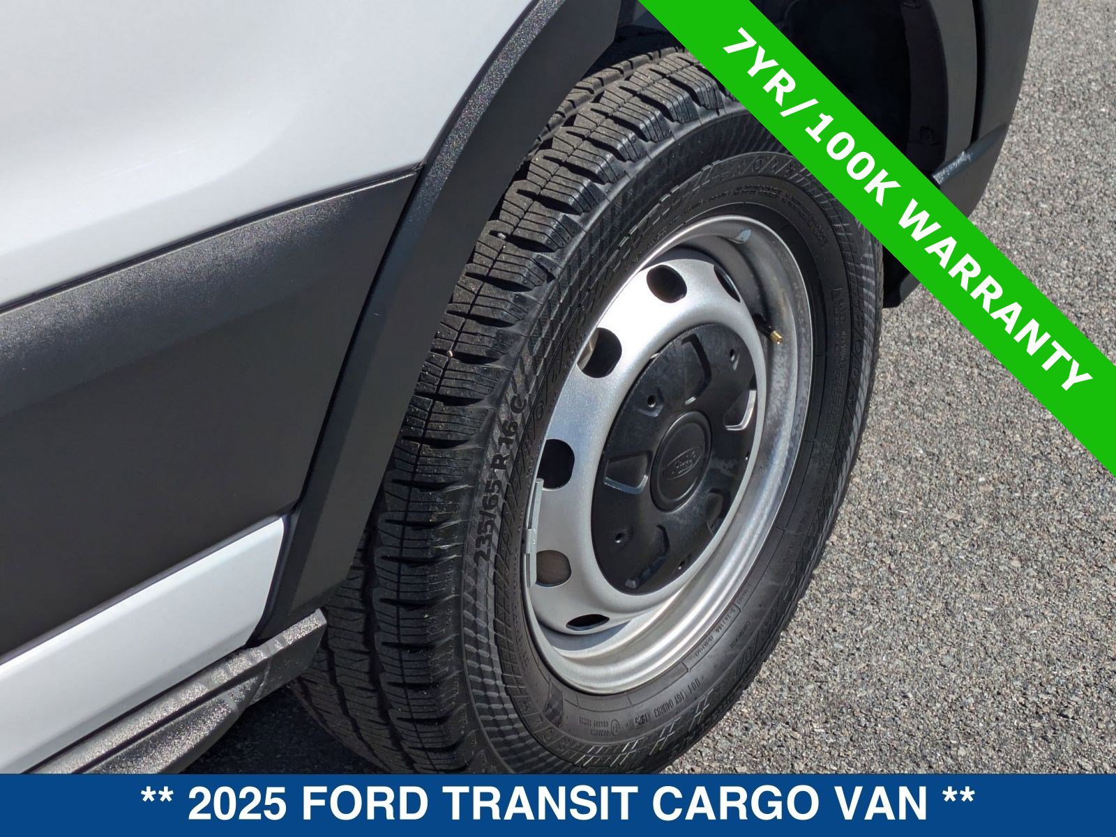 Certified 2025 Ford Transit 250 148 High Roof w/ Load Area Protection Package image 12