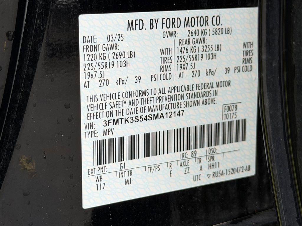 Certified 2025 Ford Mustang Mach-E Premium AWD/4WD image 31