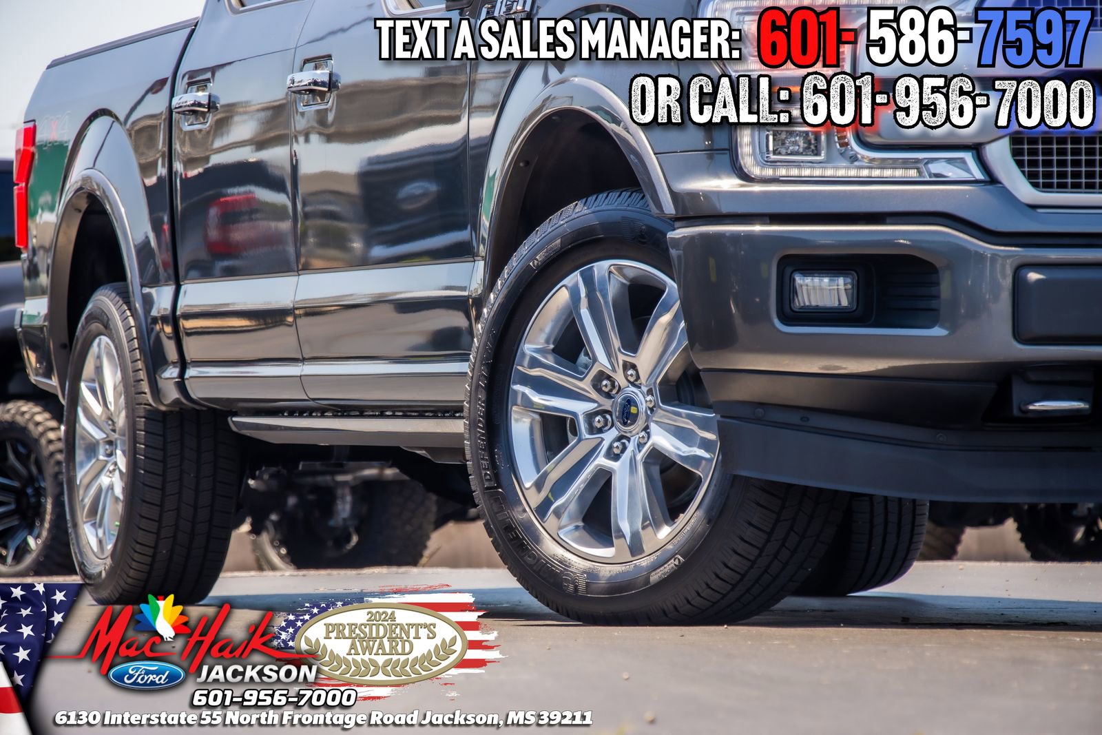 Certified 2020 Ford F150 Platinum w/ Equipment Group 701A Luxury AWD/4WD image 2