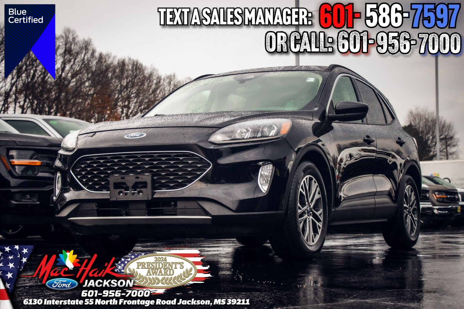 Certified 2020 Ford Escape SEL