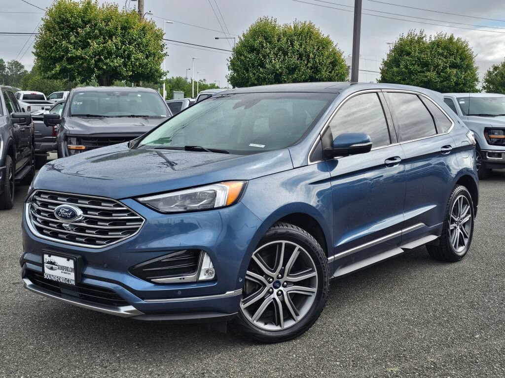 Certified 2019 Ford Edge Titanium w/ Equipment Group 301A AWD/4WD image 1