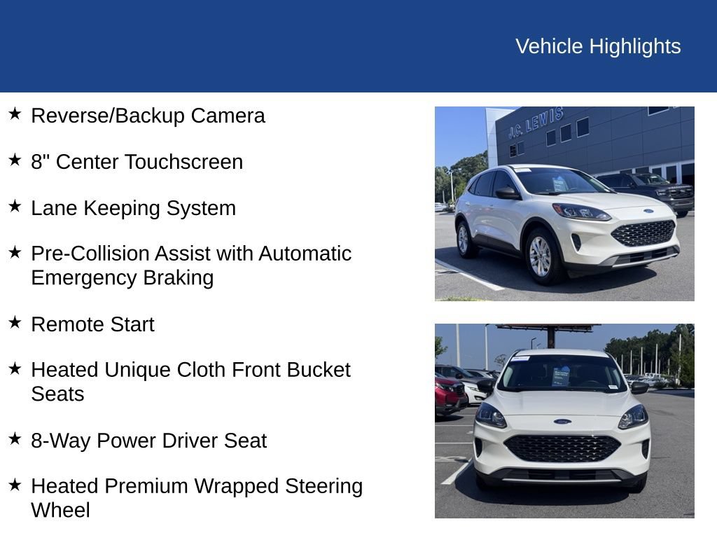 Certified 2022 Ford Escape SE w/ Convenience Package FWD image 24