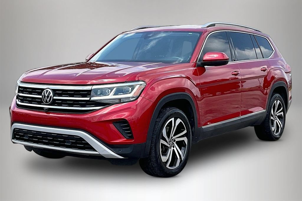 Used 2021 Volkswagen Atlas SEL Premium AWD/4WD image 2