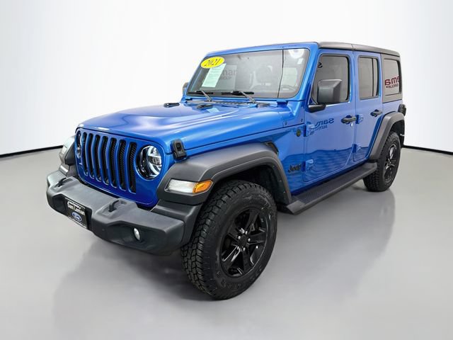 Used 2021 Jeep Wrangler Unlimited Sport AWD/4WD image 3