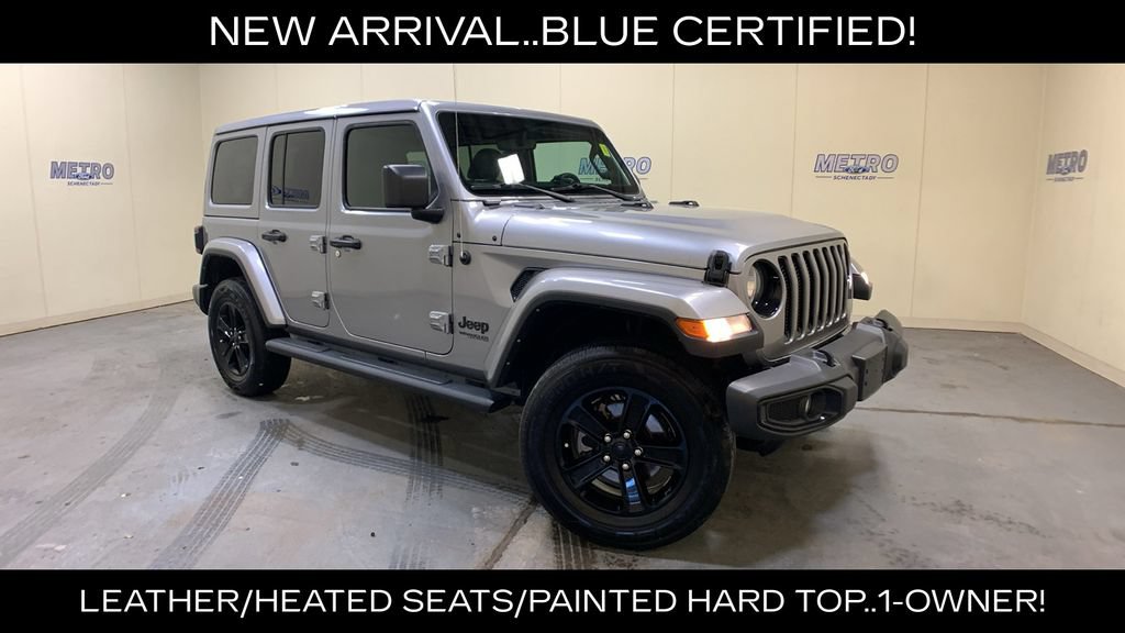 Used 2021 Jeep Wrangler Unlimited Sahara AWD/4WD image 1