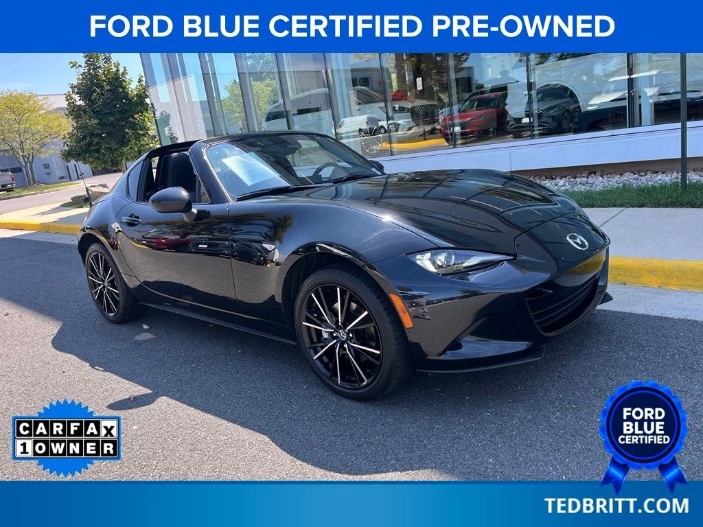 Used 2025 MAZDA MX-5 Miata RF Grand Touring RWD image 1
