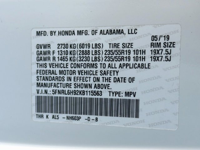 Used 2019 Honda Odyssey Elite image 45